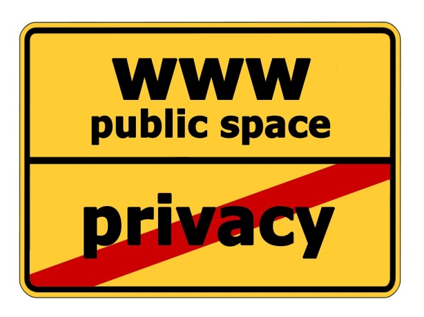 No Privacy Sign
